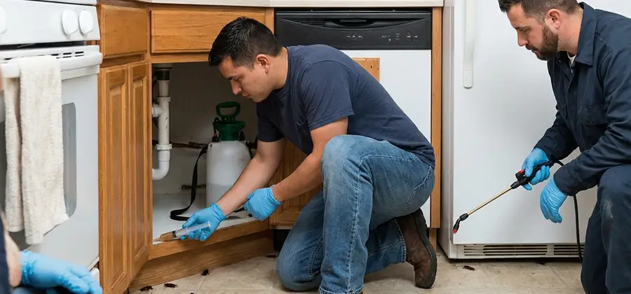 German Cockroach Poison Program in Merrifield