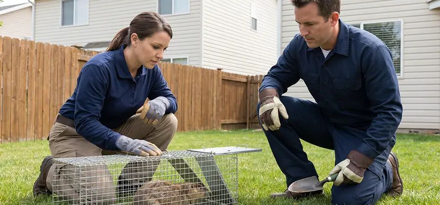 Gopher Control Companies Program in Merrifield