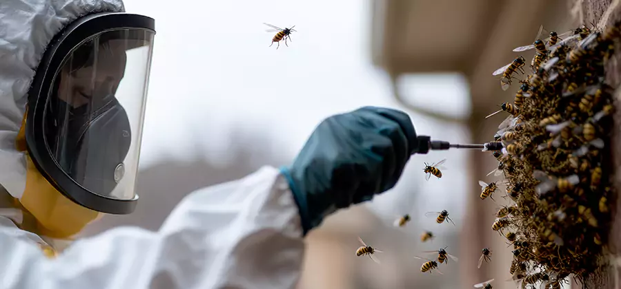 Bumble Bee Hive Removal in Merrifield