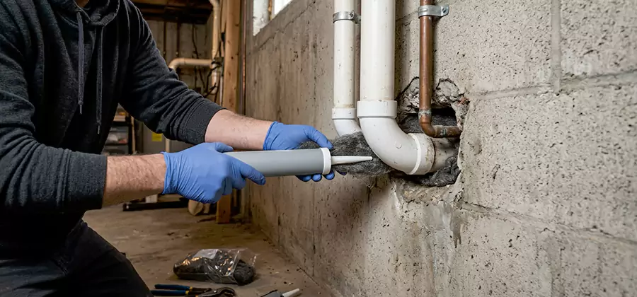 Mouse Proofing Pipes in Merrifield
