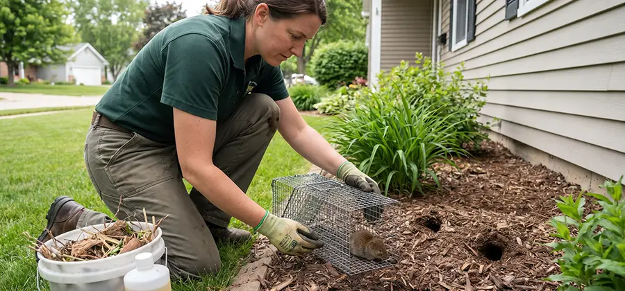 Organic Vole Control in Merrifield